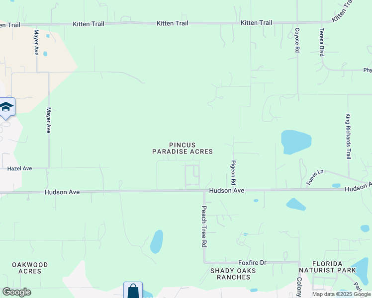 map of restaurants, bars, coffee shops, grocery stores, and more near 11401 Pincus Drive in Hudson