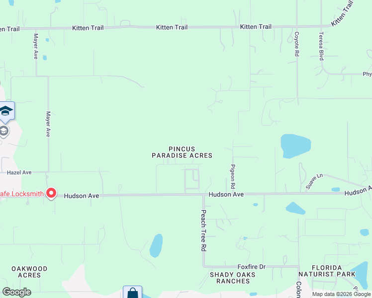 map of restaurants, bars, coffee shops, grocery stores, and more near 11401 Pincus Drive in Hudson