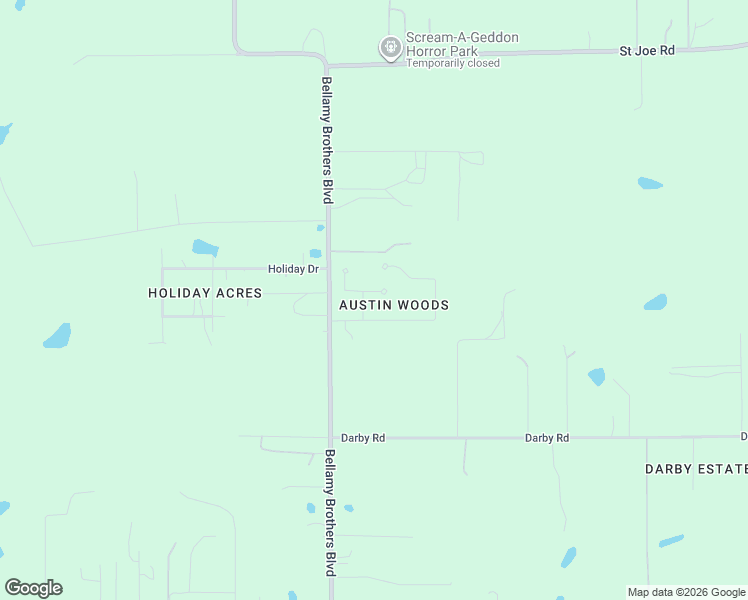 map of restaurants, bars, coffee shops, grocery stores, and more near 27724 Century Oaks Court in Dade City