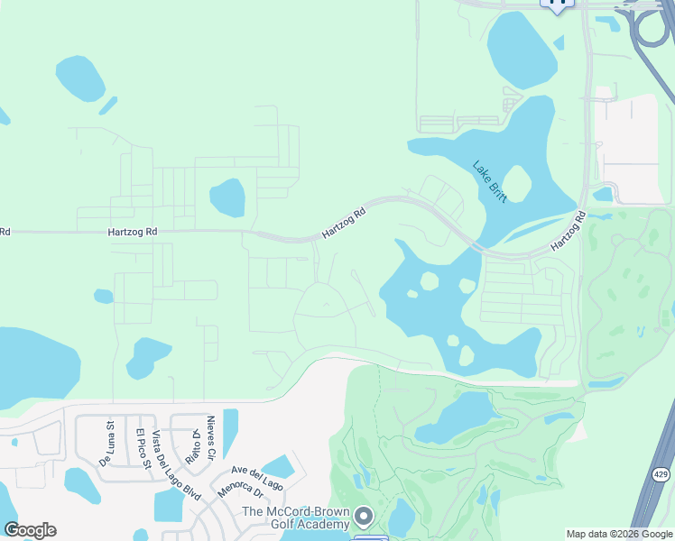 map of restaurants, bars, coffee shops, grocery stores, and more near 14001 Hartzog Road in Winter Garden