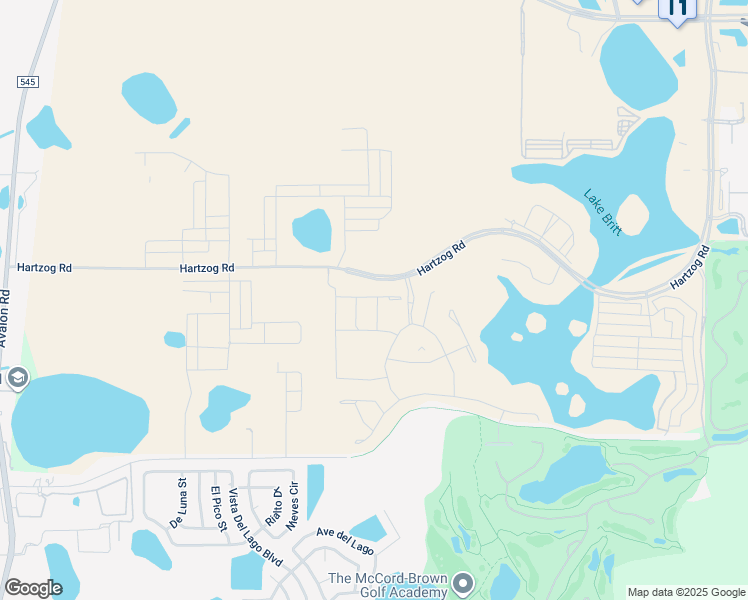 map of restaurants, bars, coffee shops, grocery stores, and more near 15852 Hartzog Road in Winter Garden