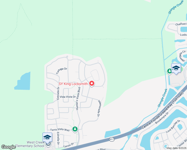 map of restaurants, bars, coffee shops, grocery stores, and more near 4206 Flora Vista Drive in Orlando