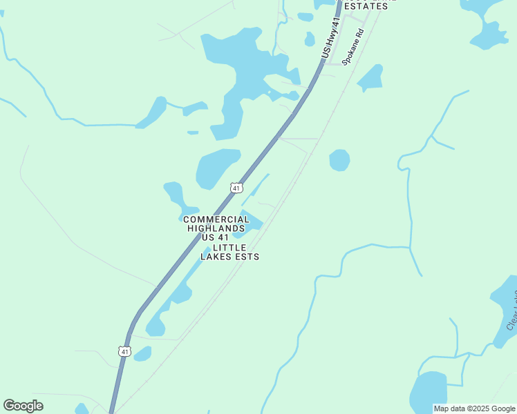 map of restaurants, bars, coffee shops, grocery stores, and more near 14451 Little Lake Road in Spring Hill