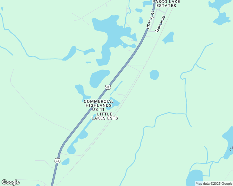 map of restaurants, bars, coffee shops, grocery stores, and more near 14451 Little Lake Road in Spring Hill