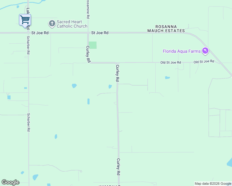 map of restaurants, bars, coffee shops, grocery stores, and more near 14435 Curley Road in Dade City