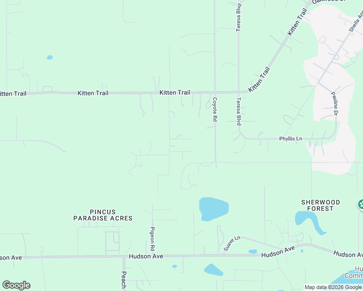 map of restaurants, bars, coffee shops, grocery stores, and more near 14550 Giddyup Lane in Hudson