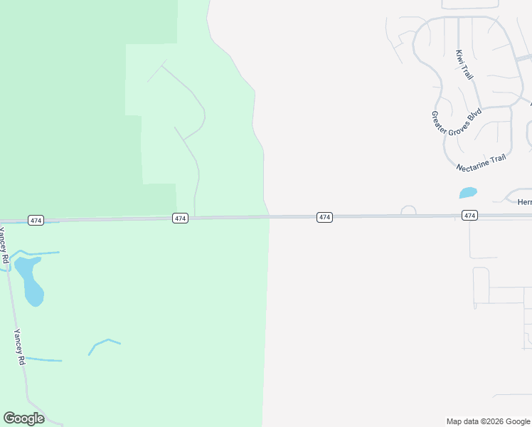 map of restaurants, bars, coffee shops, grocery stores, and more near 15238 County Road 474 in Clermont