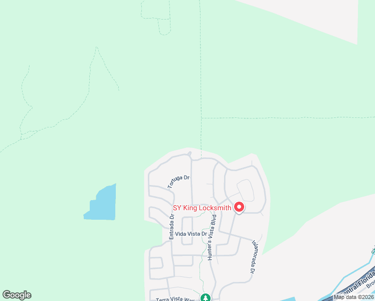 map of restaurants, bars, coffee shops, grocery stores, and more near 5409 Los Palma Vista Drive in Orlando