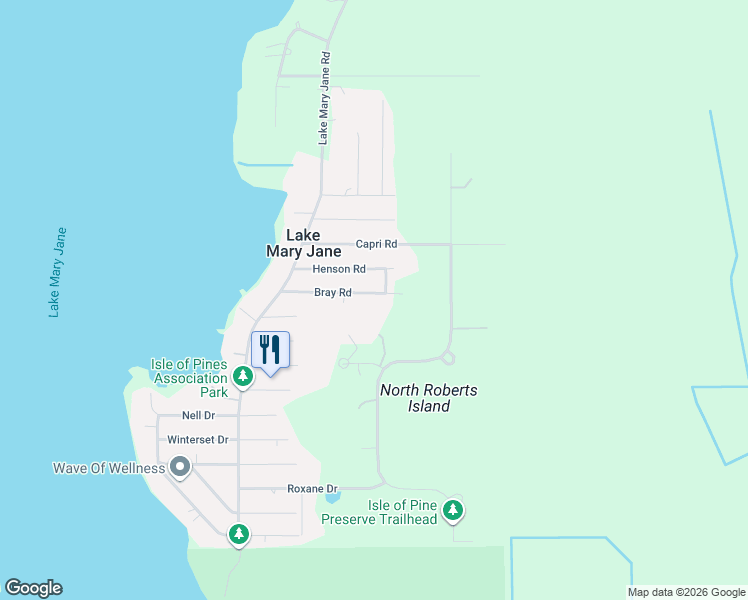 map of restaurants, bars, coffee shops, grocery stores, and more near 14706 Bray Road in Orlando