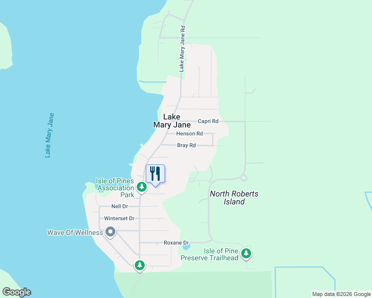 map of restaurants, bars, coffee shops, grocery stores, and more near 14620 Bray Road in Orlando