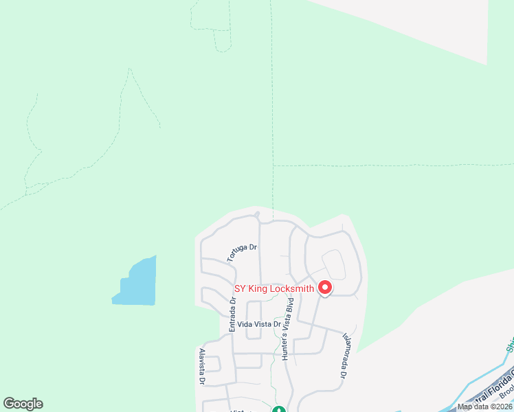 map of restaurants, bars, coffee shops, grocery stores, and more near 5427 Los Palma Vista Drive in Orlando