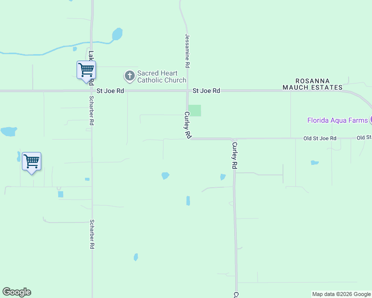 map of restaurants, bars, coffee shops, grocery stores, and more near 32440 Carolines Path in Dade City