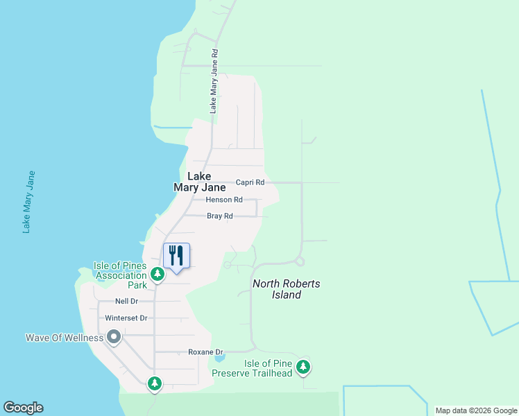 map of restaurants, bars, coffee shops, grocery stores, and more near 14711 Henson Road in Orlando