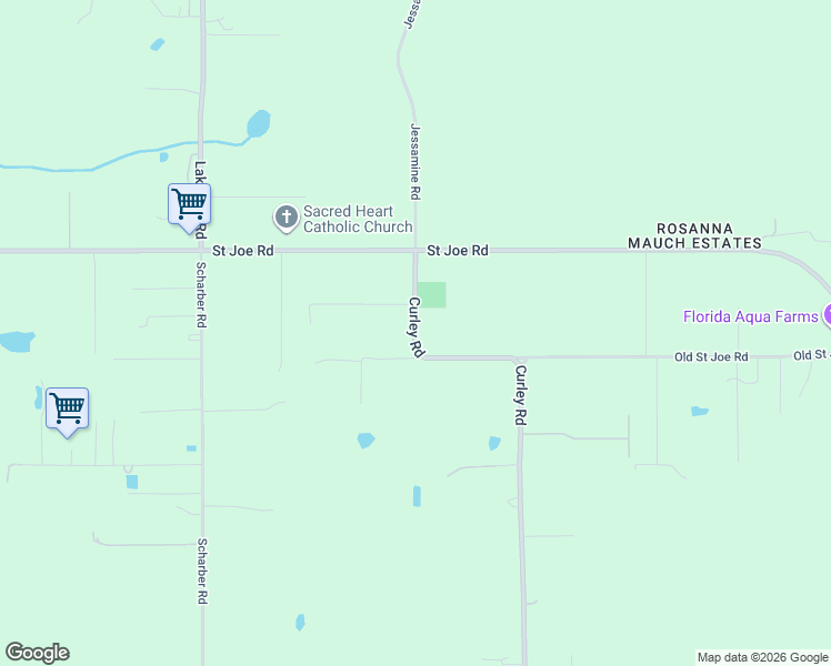 map of restaurants, bars, coffee shops, grocery stores, and more near 32440 Carolines Path in Dade City