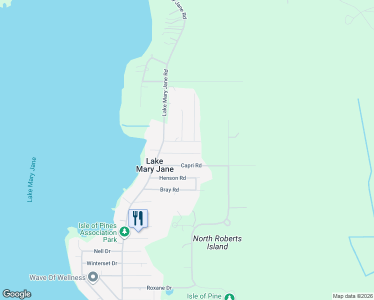 map of restaurants, bars, coffee shops, grocery stores, and more near 14724 Bayonne Road in Orlando