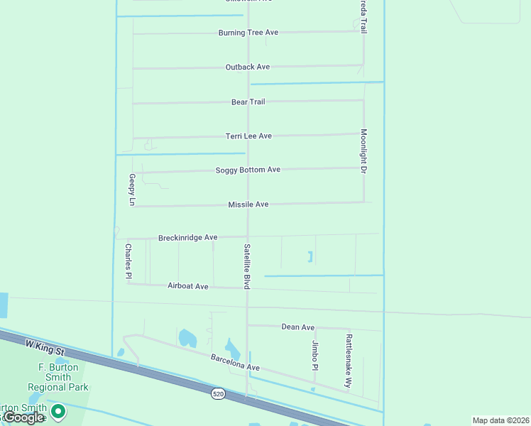 map of restaurants, bars, coffee shops, grocery stores, and more near 6740 Missile Avenue in Cocoa