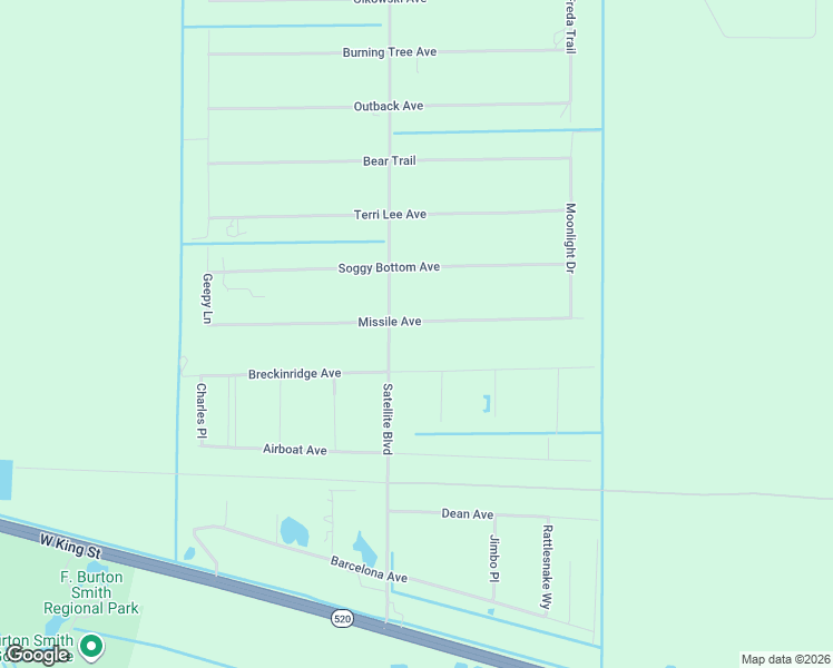 map of restaurants, bars, coffee shops, grocery stores, and more near 6740 Missile Avenue in Cocoa