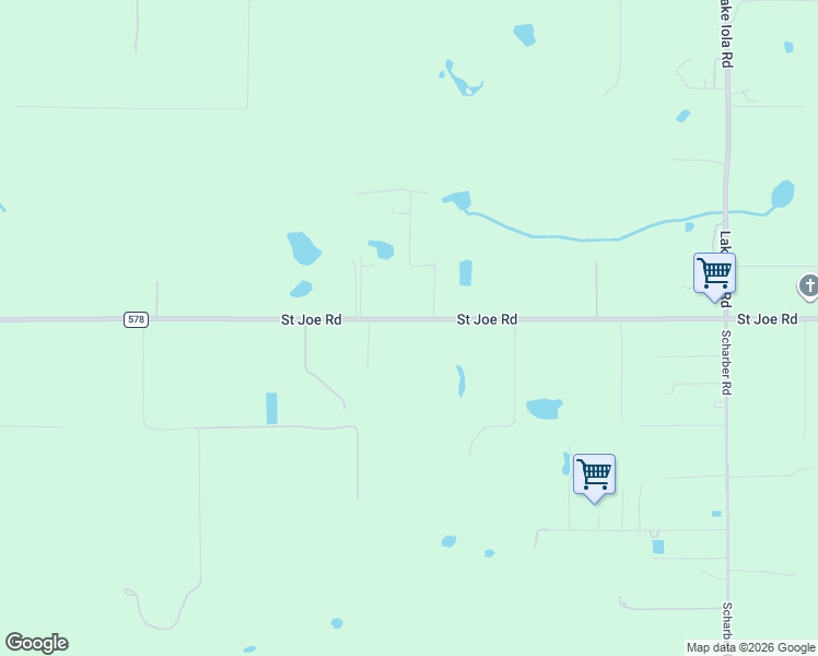 map of restaurants, bars, coffee shops, grocery stores, and more near 31226 Saint Joe Road in Dade City