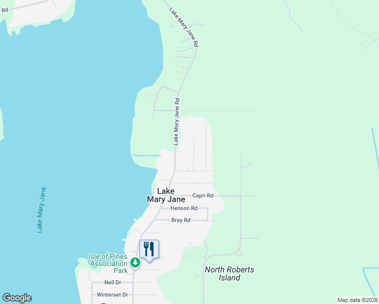 map of restaurants, bars, coffee shops, grocery stores, and more near 13035 Lake Mary Jane Road in Orlando