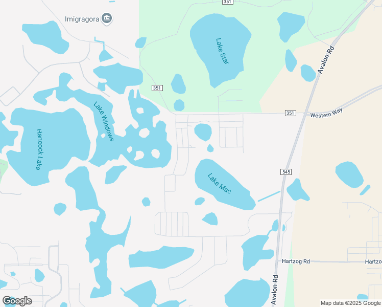 map of restaurants, bars, coffee shops, grocery stores, and more near 12169 Encore At Ovation Way in Winter Garden