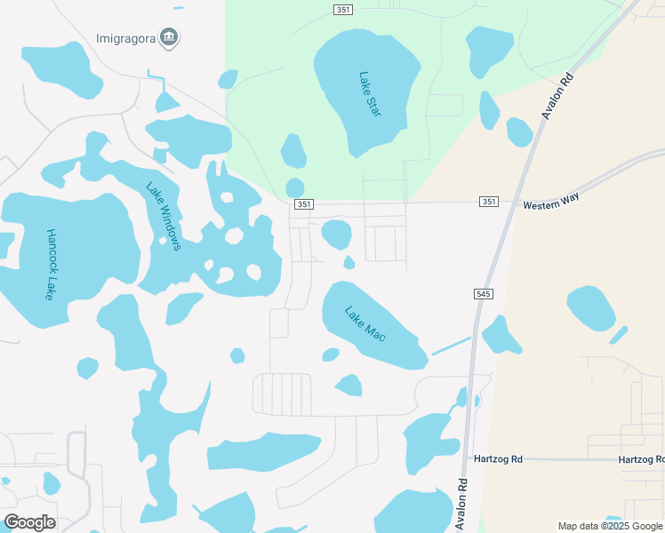 map of restaurants, bars, coffee shops, grocery stores, and more near 12169 Encore At Ovation Way in Winter Garden