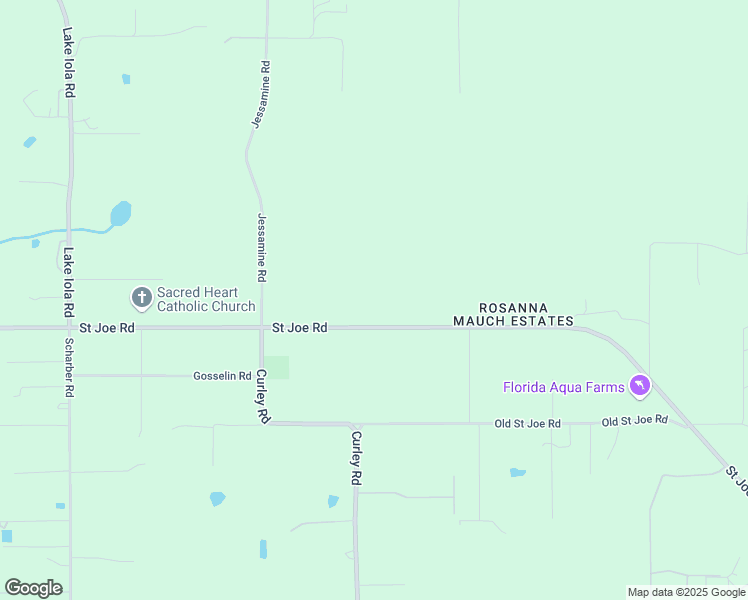 map of restaurants, bars, coffee shops, grocery stores, and more near 32747 Saint Joe Road in Dade City
