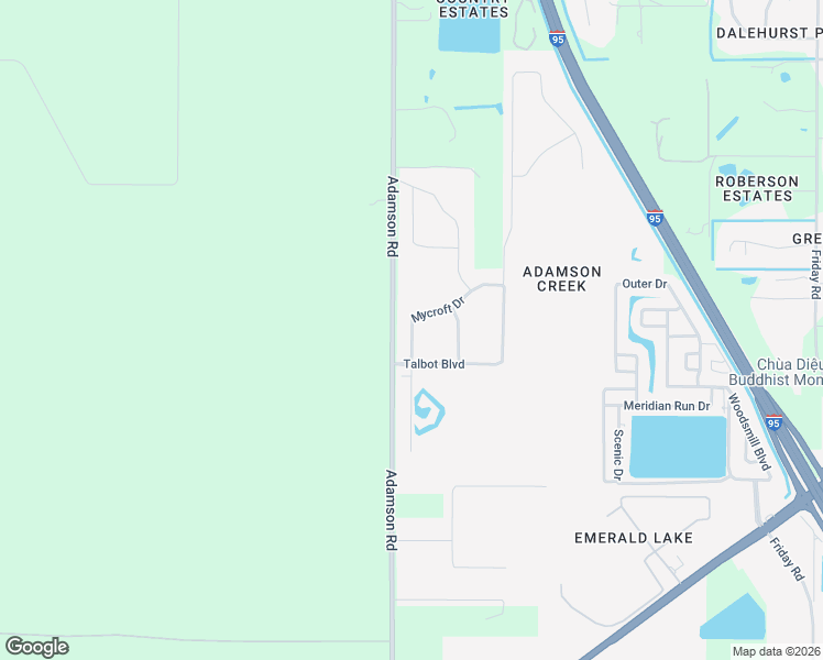 map of restaurants, bars, coffee shops, grocery stores, and more near 1345 Mycroft Drive in Cocoa