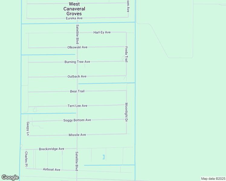map of restaurants, bars, coffee shops, grocery stores, and more near 6652 Bear Trail in Cocoa