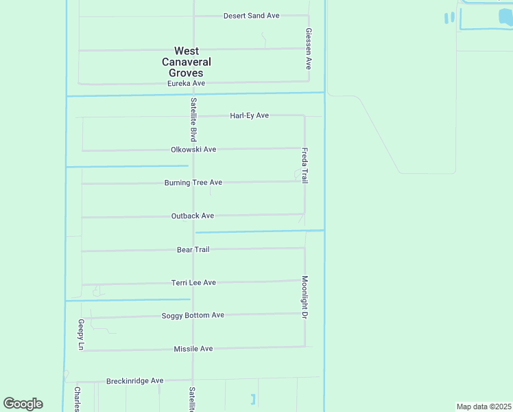 map of restaurants, bars, coffee shops, grocery stores, and more near 6695 Outback Avenue in Cocoa