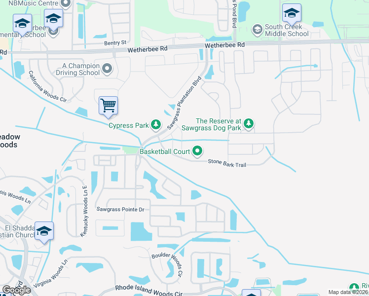 map of restaurants, bars, coffee shops, grocery stores, and more near 12523 Turtle Grass Drive in Orlando