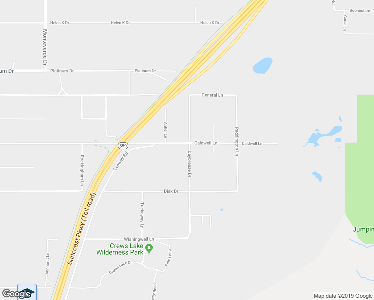 map of restaurants, bars, coffee shops, grocery stores, and more near 15709 Daybreeze Drive in Spring Hill