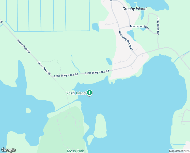 map of restaurants, bars, coffee shops, grocery stores, and more near 13450 Lake Mary Jane Road in Orlando
