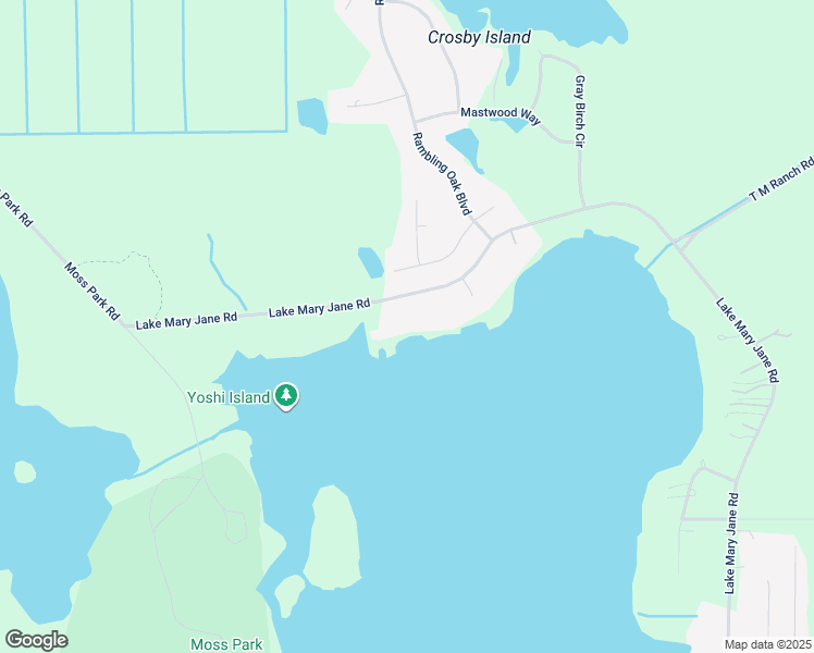 map of restaurants, bars, coffee shops, grocery stores, and more near 13714 Lake Mary Jane Road in Orlando