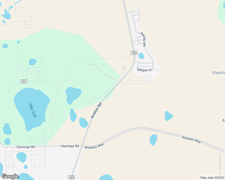 map of restaurants, bars, coffee shops, grocery stores, and more near 12751 Avalon Road in Winter Garden
