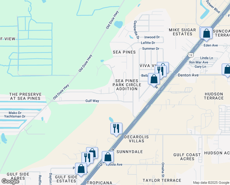 map of restaurants, bars, coffee shops, grocery stores, and more near 15903 Kemper Drive in Hudson