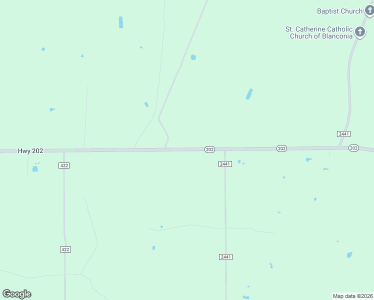 map of restaurants, bars, coffee shops, grocery stores, and more near 10656 Texas 202 in Beeville