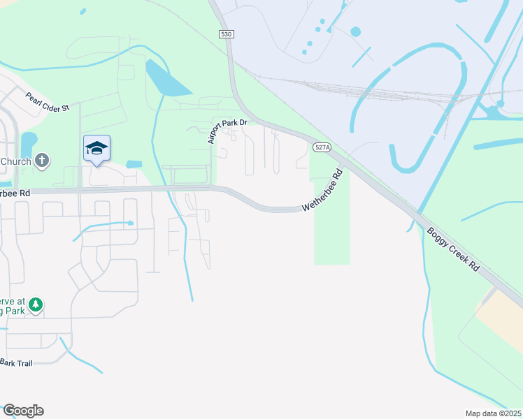 map of restaurants, bars, coffee shops, grocery stores, and more near 4600 East Wetherbee Road in Orlando