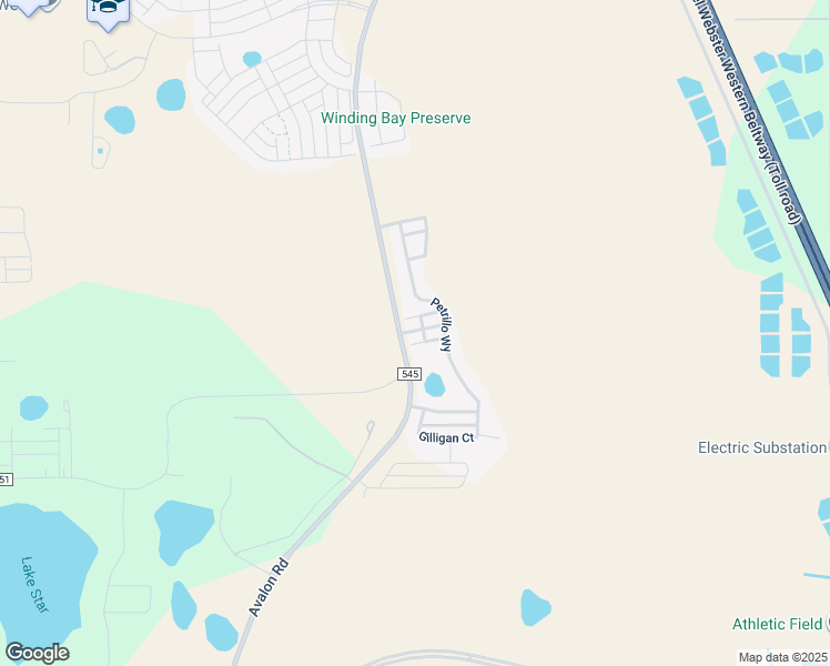 map of restaurants, bars, coffee shops, grocery stores, and more near 16072 Micelli Drive in Winter Garden