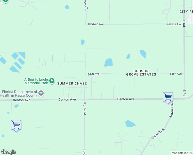 map of restaurants, bars, coffee shops, grocery stores, and more near 16202 Picket Lane in Hudson