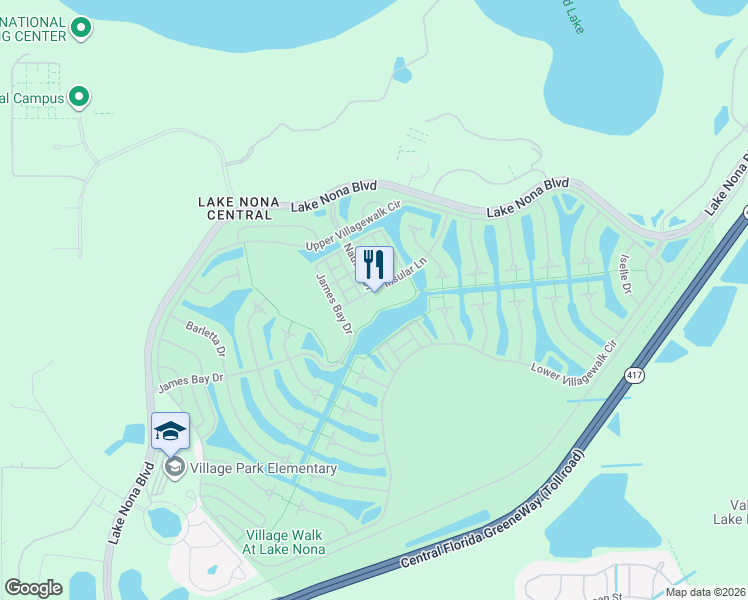 map of restaurants, bars, coffee shops, grocery stores, and more near 8524 Insular Lane in Orlando