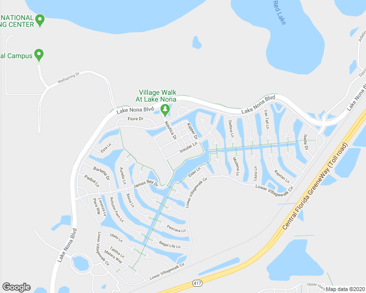 map of restaurants, bars, coffee shops, grocery stores, and more near 8477 Insular Lane in Orlando