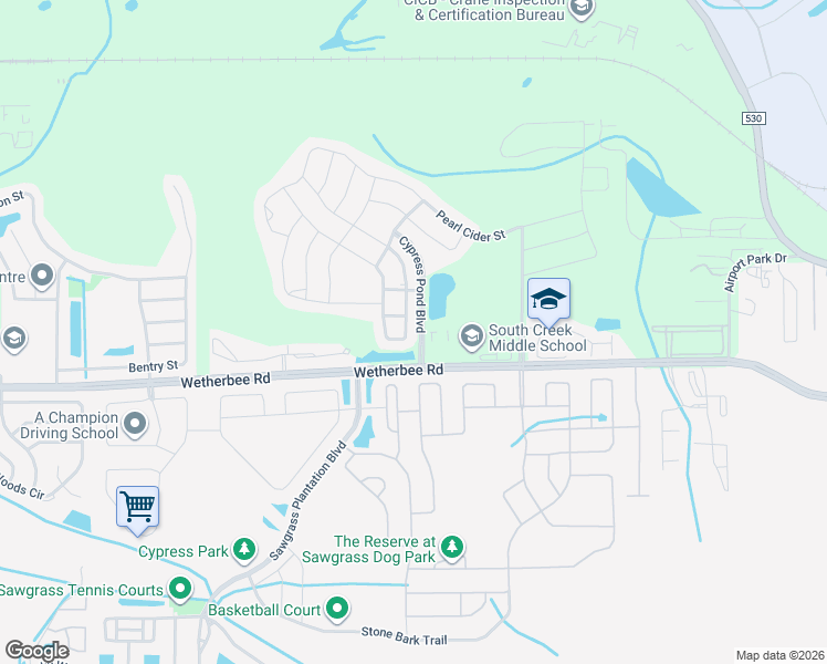 map of restaurants, bars, coffee shops, grocery stores, and more near 12139 Alder Branch Loop in Orlando
