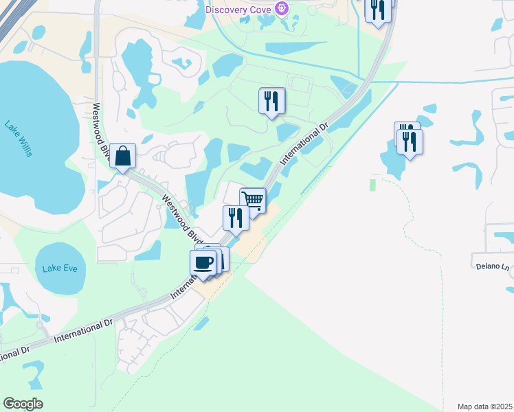 11701 International Drive Orlando Fl Walk Score Map Of Restaurants Bars Coffee S Grocery Ore Near 11701