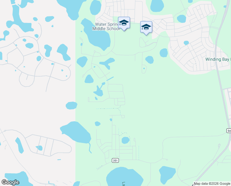 map of restaurants, bars, coffee shops, grocery stores, and more near Love Story Street in Winter Garden