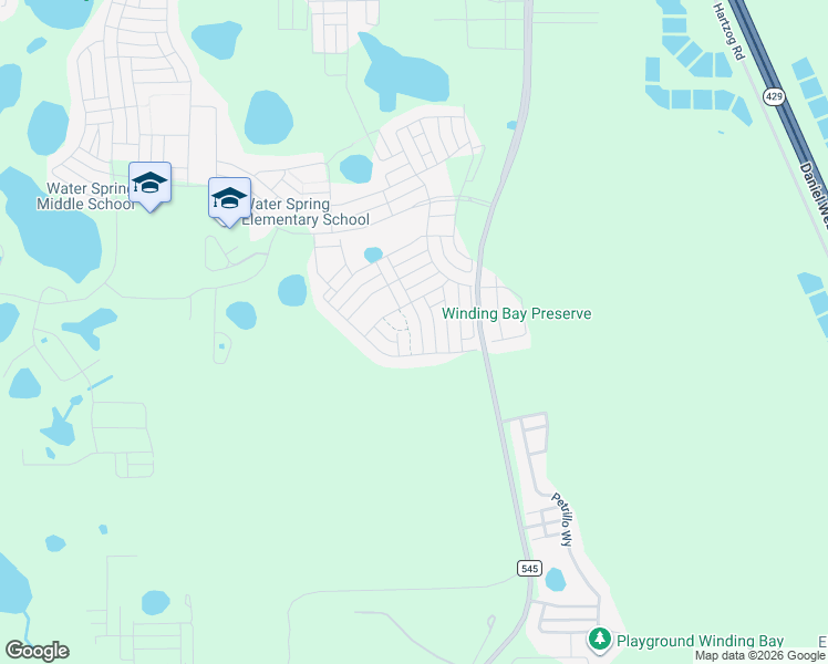 map of restaurants, bars, coffee shops, grocery stores, and more near 11060 Silver Surfer Alley in Winter Garden