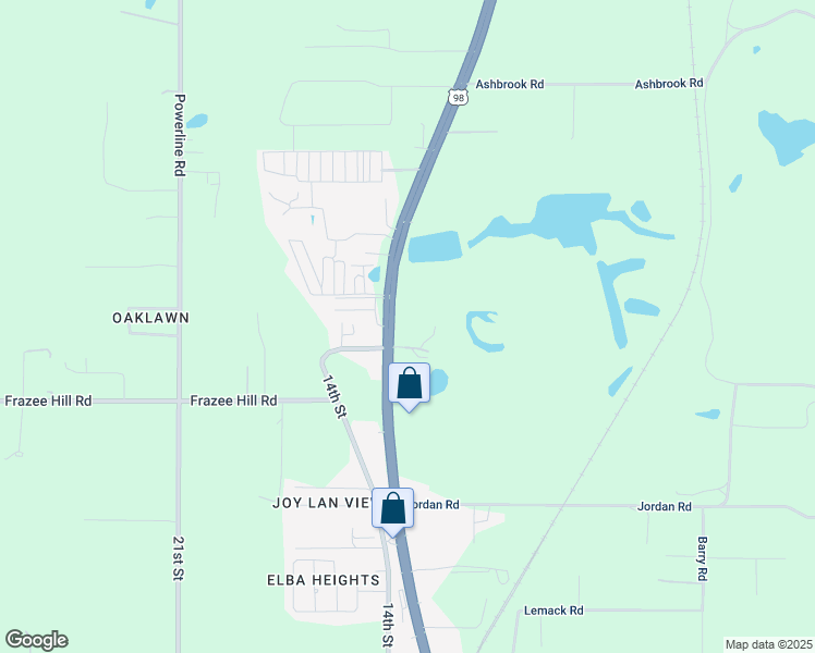map of restaurants, bars, coffee shops, grocery stores, and more near in Pasco County