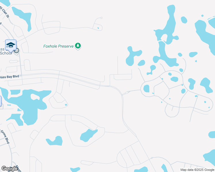 map of restaurants, bars, coffee shops, grocery stores, and more near 100 Sawgrass Bay Boulevard in Clermont