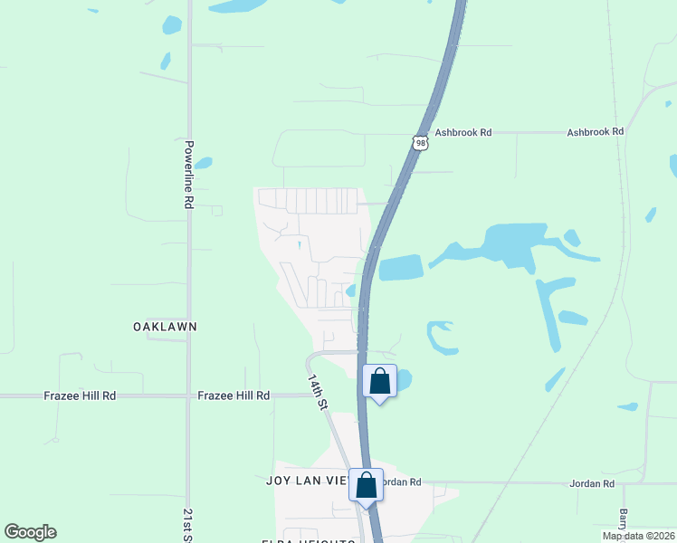 map of restaurants, bars, coffee shops, grocery stores, and more near 16825 U.S. 301 in Dade City