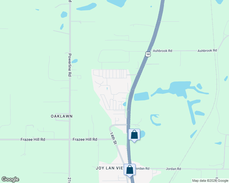 map of restaurants, bars, coffee shops, grocery stores, and more near 37405 Carringer Road in Dade City