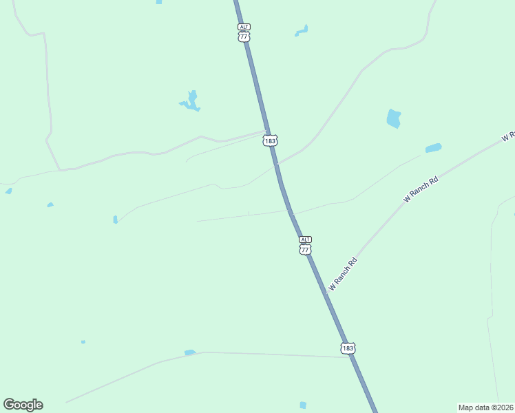 map of restaurants, bars, coffee shops, grocery stores, and more near 110 Ryan Road in Refugio